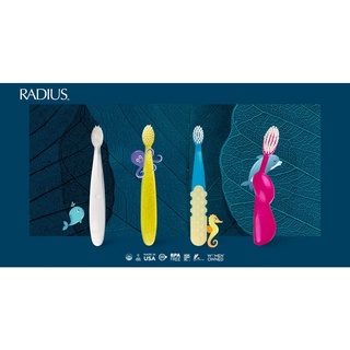 Bàn chải siêu mềm radius cho bé từ 1 đến 3 tuổi totz plus brush