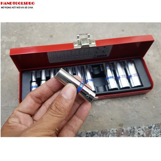 Bộ tuýp 1/4″ 11pcs dài, 2511MR, Kingtony