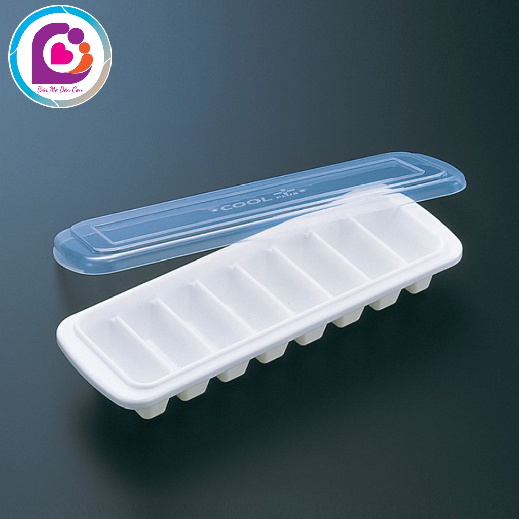 Khay trữ đông đồ ăn dặm cho bé có nắp ICE TRAY Nhật