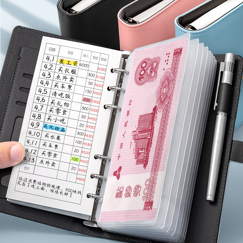 Sổ Tay Ghi Chú Quản Lý Tài Liệu Tài Chính Lên Kế Hoạch Có Đèn Led 0-TB-YG-5 Dễ Thương