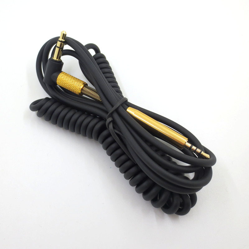 Dây Cáp Lò Xo Nối Dài Tai Nghe 2.5mm Sang 3.5mm Cho Bose QC25 QC35 OE2 AKG Y40 Y50 Y45 JBL S700 J55 J88