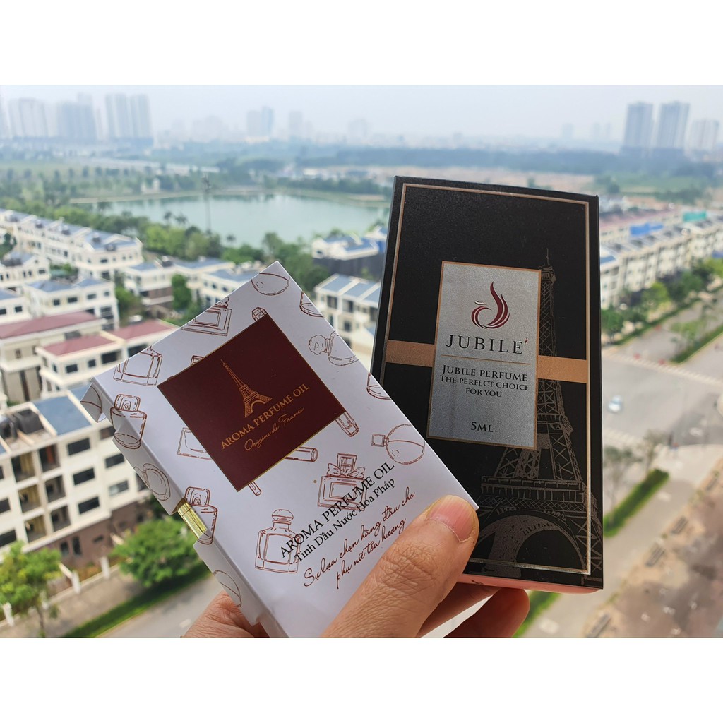 [Combo] Tinh Dầu Nước Hoa Pháp Cao Cấp Thơm Lâu Jubilé (Xịt 5ml) & Aroma( Dạng Chấm 3ml) | Thế Giới Skin Care