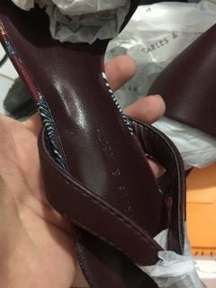 Guốc Charles keith xuất (kèm ảnh thật và clip thật hàng về)