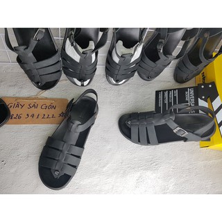 sandal chiến binh DA BÒ SÁP