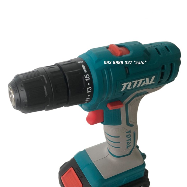 MÁY KHOAN VẶN VÍT DÙNG PIN TOTAL 20V TDLI20011