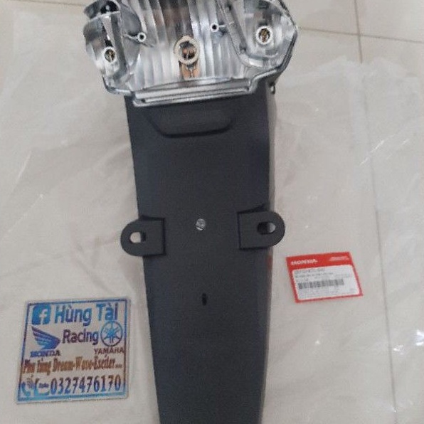 Bộ 6 ốp nhựa nhám đen xe WAVE A, RS, S100 zin honda