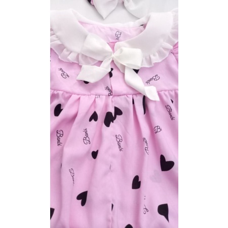 Set body bé gái 3 chi tiết