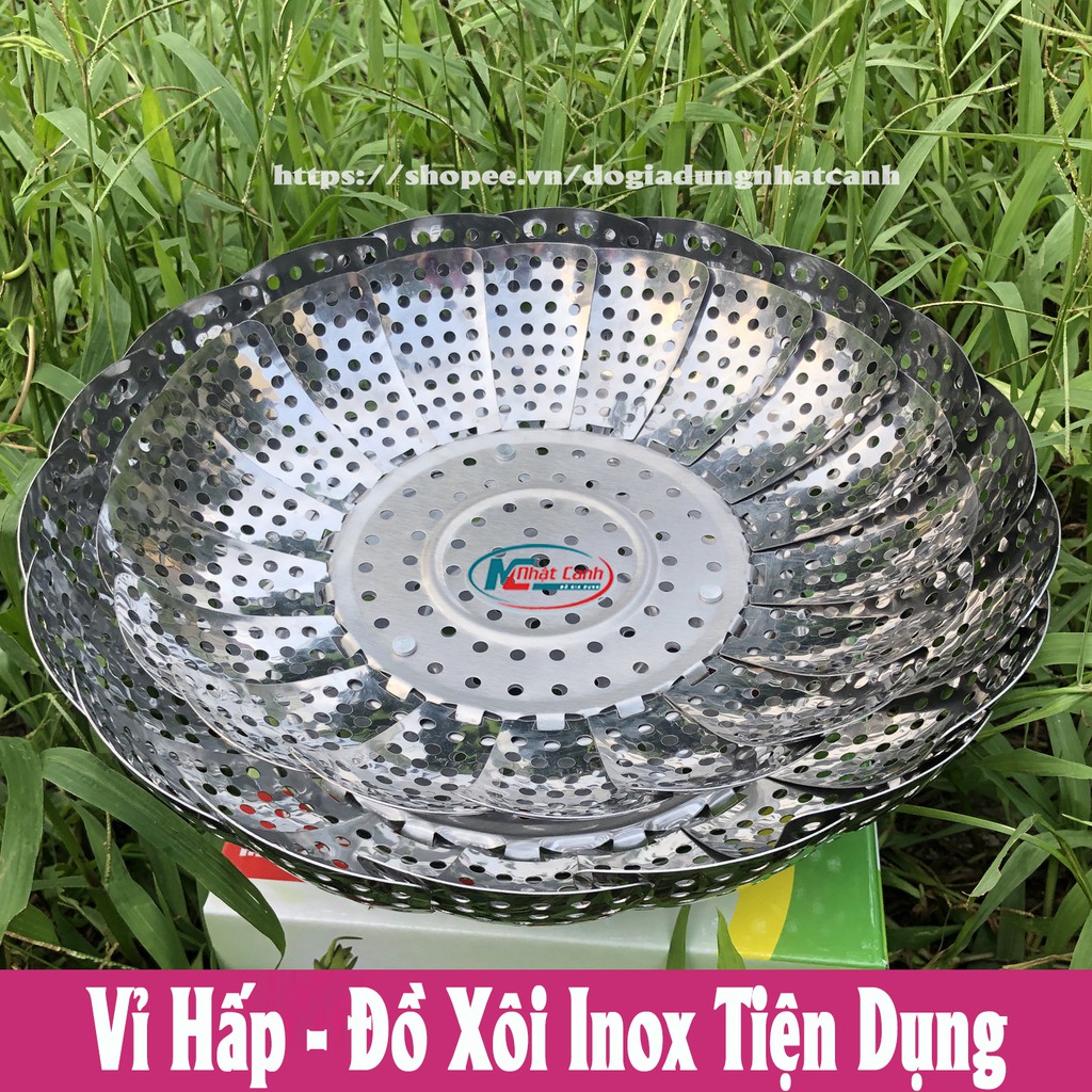 Vỉ hấp, đồ xôi inox đa năng sử dụng tiện lợi để làm ra các món ngon mỗi ngày | BigBuy360 - bigbuy360.vn