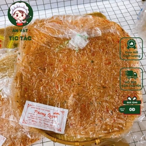 500G Bánh Tráng Dẻo Tôm  bột gạo dẻo mềm