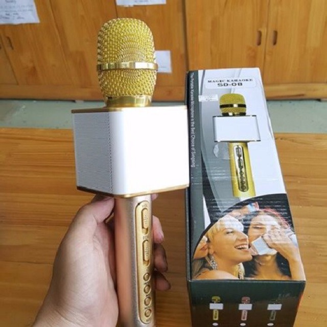 MIC KÈM LOA HÁT KARAOKE  BLUETOOTH SD-08