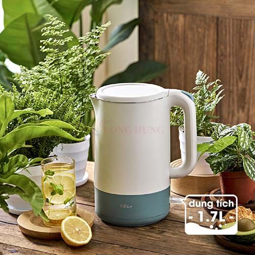 Bình đun siêu tốc Bear ZDH-Q17B1 - Hàng chính hãng - Nhỏ gọn,Dễ sử dụng,Thiết kế sang trọng