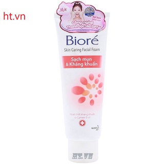 Biore Sữa Rửa Mặt Sạch Mụn & Kháng Khuẩn 100g, 100% chính hãng