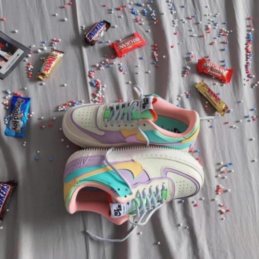 [Full box] Giày air force 1, AF1 shadow 7 màu cầu vồng full box + hộp bảo vệ  không móp méo khi vận chuyển | BigBuy360 - bigbuy360.vn