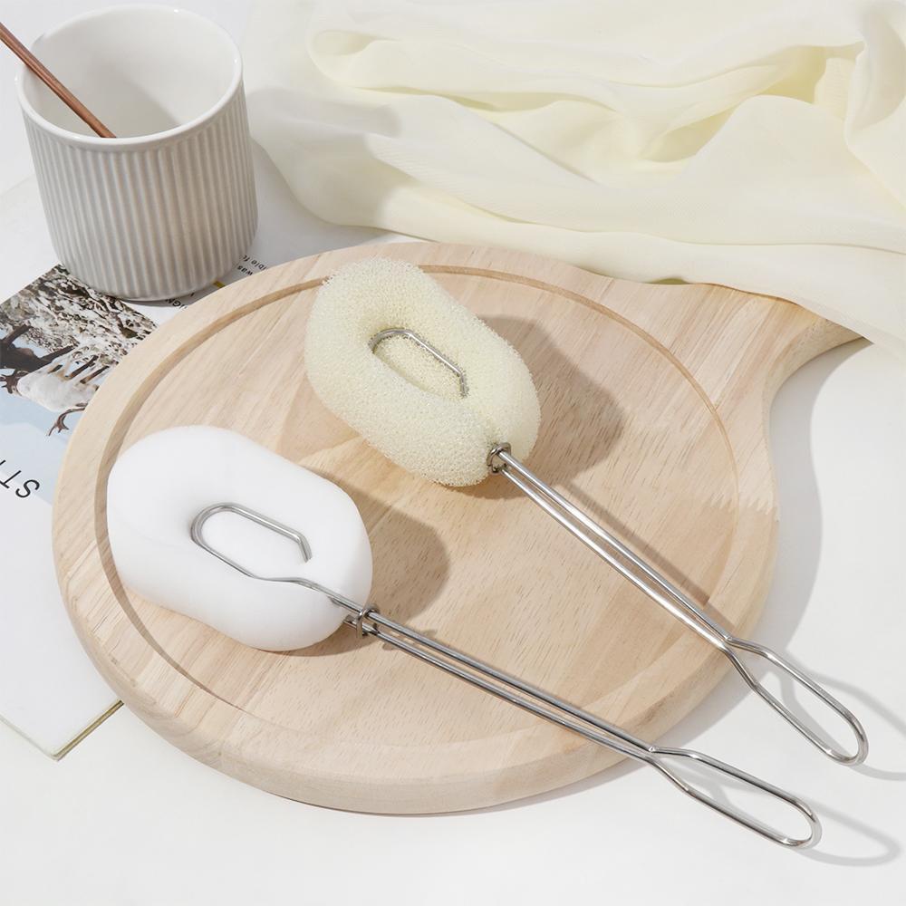SUYO Bàn Chải Chà Rửa Bằng Thép Không Gỉ Có Thể Tháo Rời Mới