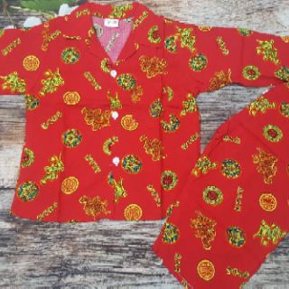 Bộ tole dài pizama cho bé size 5(10-11 ký)