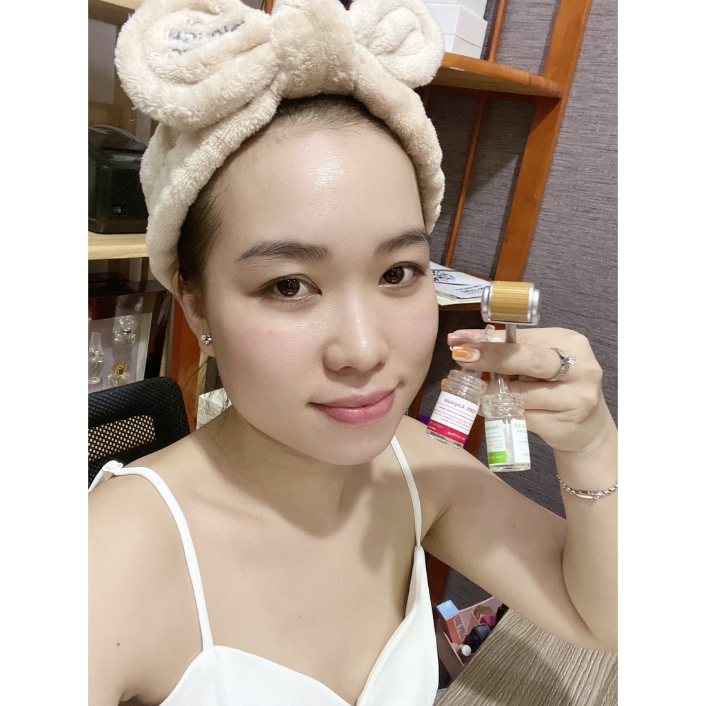 Tinh Chất Xóa Nhăn Mờ Nám Nâng Cơ PDRN Ampoule Và Peptide Tox Ampoule Hãng Doclab Platinum An Nhiên Cosmetic