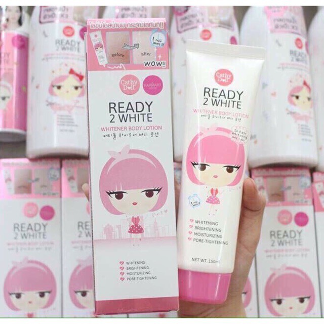 Sữa dưỡng thể trắng da Cathy Doll Ready 2 White