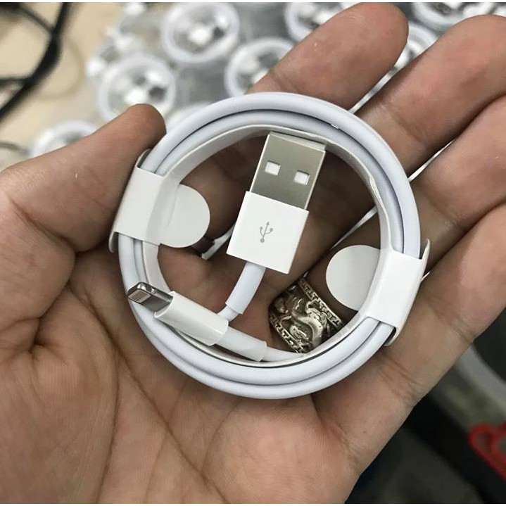 [HÀNG TẶNG MÁY] Cáp Sạc Iphone ZlN Cao Cấp A0 Hàng Tặng Theo Máy BH 1 Đổi 1 Tại Shop 1 Tháng