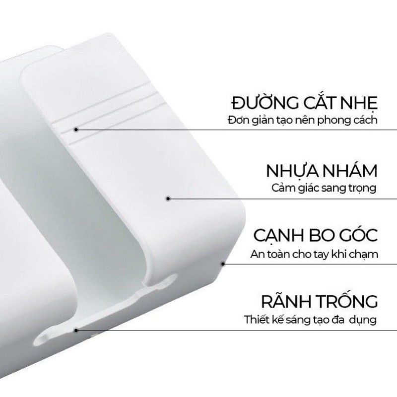 Kệ dán tường giá đỡ điện thoại, giá đỡ điều khiển