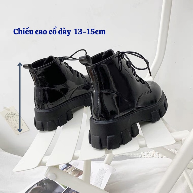 Giầy Boot Nữ Boot Cổ Thấp Phong Cách Hàn Quốc Dễ Phối Đồ Siêu Xịn TITAN STORE