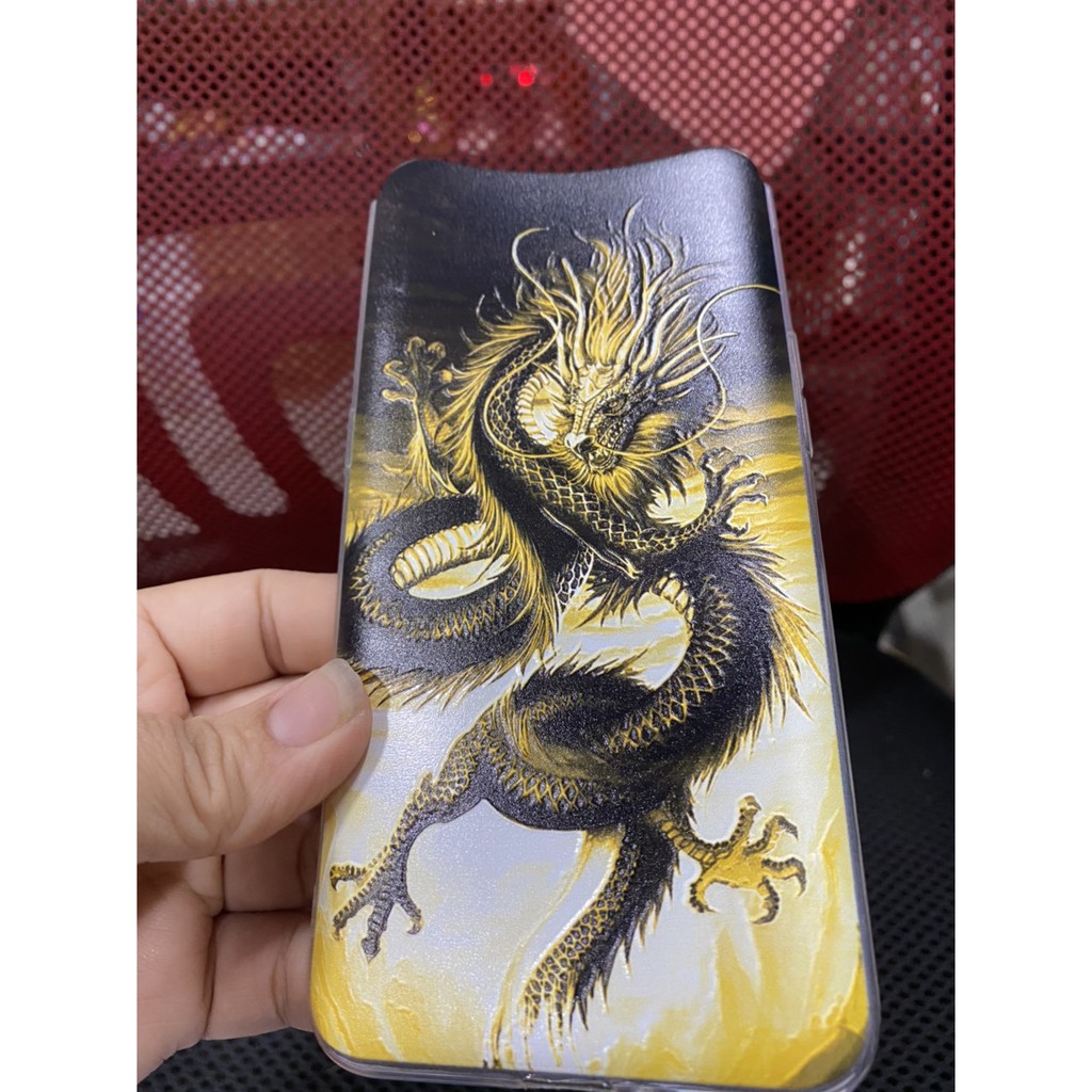 Ốp Oppo Find X dẻo in hình