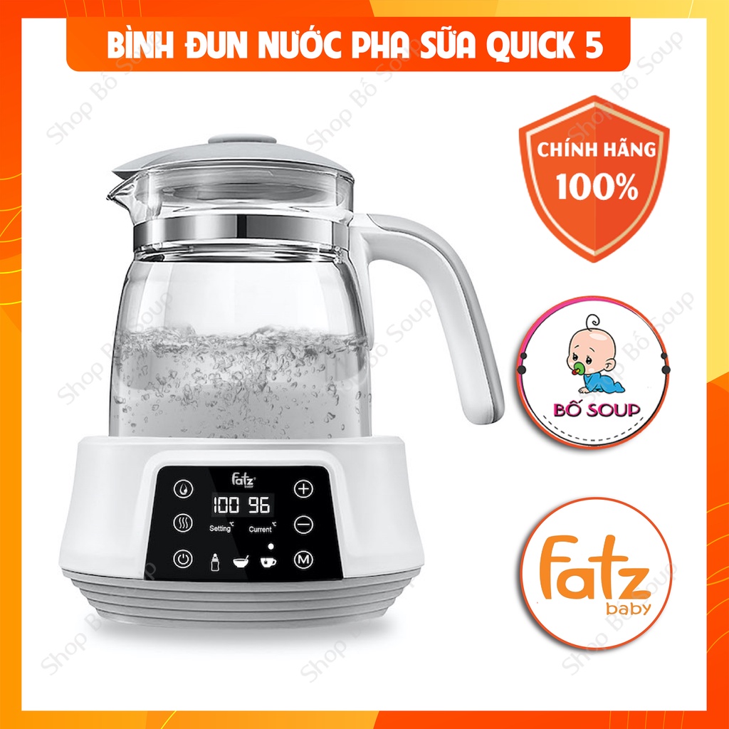 Máy đun và hâm nước pha sữa điện tử FATZ BABY-QUICK 5 - FB3569TK