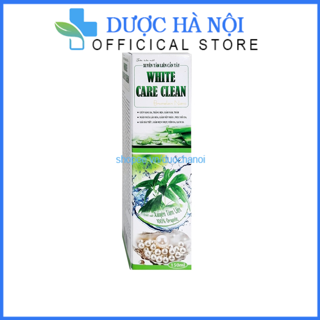 Sửa rửa mặt Xuyên Tâm Liên cần tây giúp làm sạch da , sáng da , tẩy tế bào chết trên da – Hộp 150ml