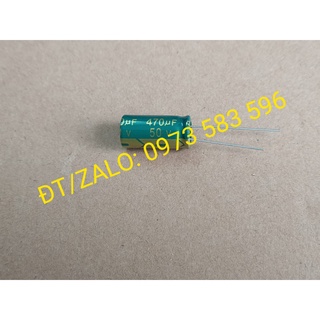 Tụ 50v 470uf