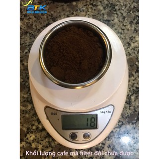 Filter double-Giỏ Lọc Đơn Đôi 58mm, MÁY PHA CÀ PHÊ