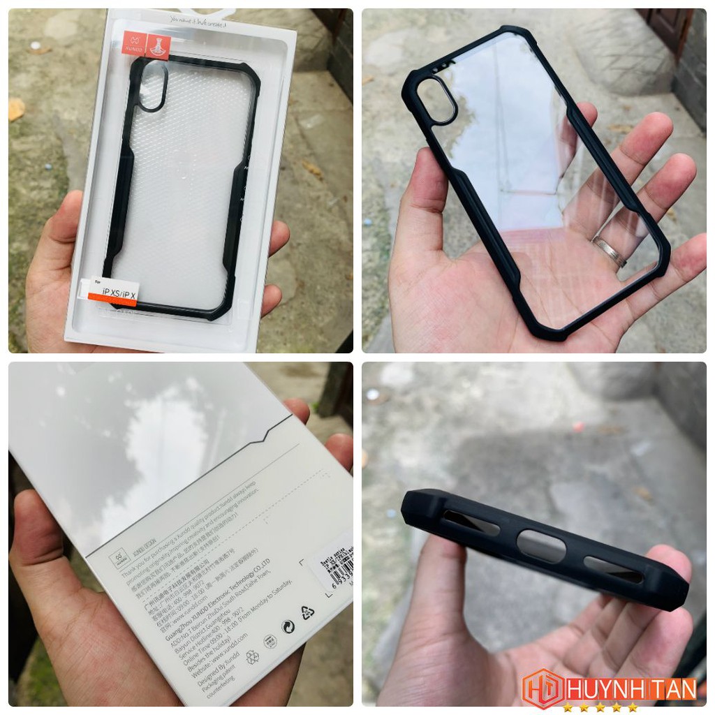 Ốp lưng iphone 14 pro max 14 13 12 11 pro max ip x xs max xr 7 8 plus XUNDD trong suốt chống sốc chính hãng huỳnh tân