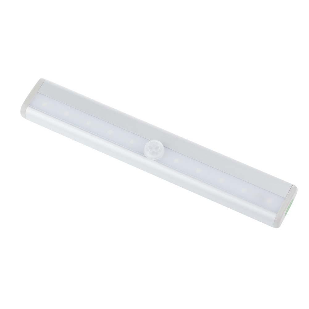 Đèn LED cảm ứng 10 bóng kích thước 190 x 30 x 16 mm chất liệu hợp kim nhôm | BigBuy360 - bigbuy360.vn