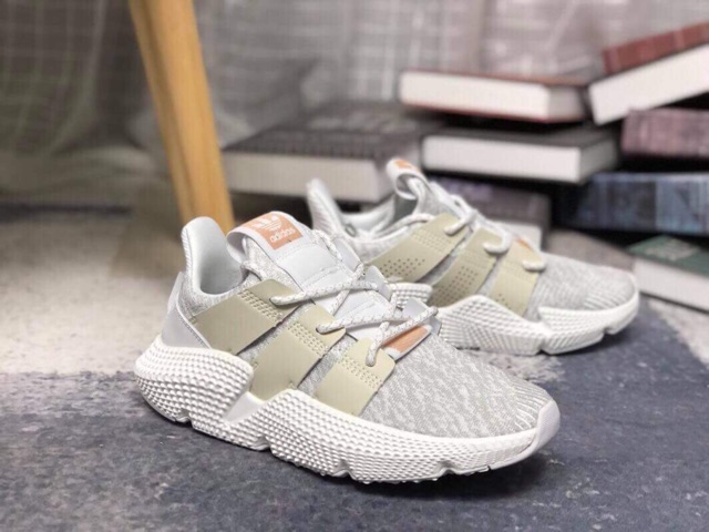 Giày Thể Thao Nữ Sneaker Adi_das AD Prophere Màu Trắng Cam Đế Dày Cho Nam Nữ