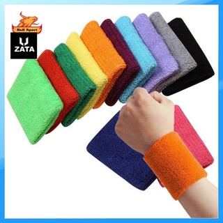 Băng Đeo Cổ Tay Thấm Hút Mồ Hôi Chất Liệu Cotton Co Giãn 4 Chiều