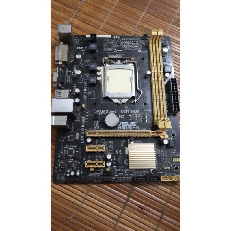 Main H81M-K Asus cũ bảo hành 1 tháng