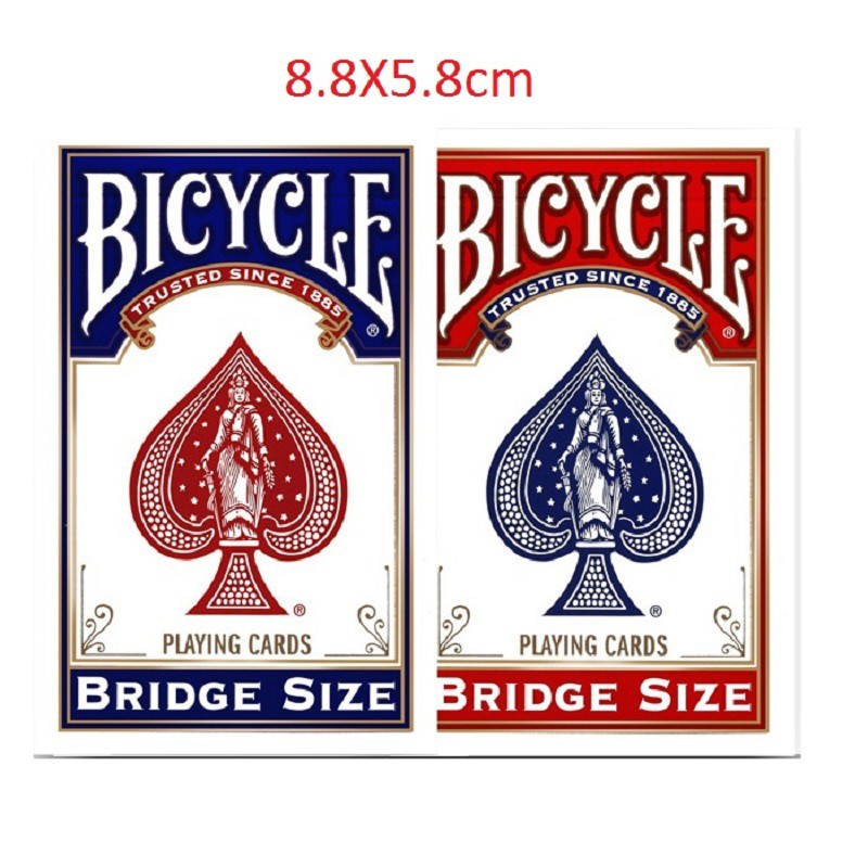 Bộ Bài Bicycle Rider Back Bridge Size Playing Cards, Thẻ Sưu Tập USPCC, Trò Chơi Thẻ Ma Thuật, Đạo Cụ Ảo Thuật Cho Nhà Ảo Thuật