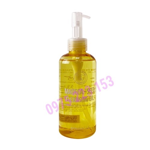 Dầu tẩy trang sạch nhờn ngừa mụn S+Miracle Madeca Seed Cleansing Oil 200ml