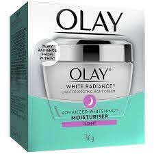 Kem Dưỡng Trắng Da Ban Đêm Olay White Radiance Light Perfecting Night Cream 50g