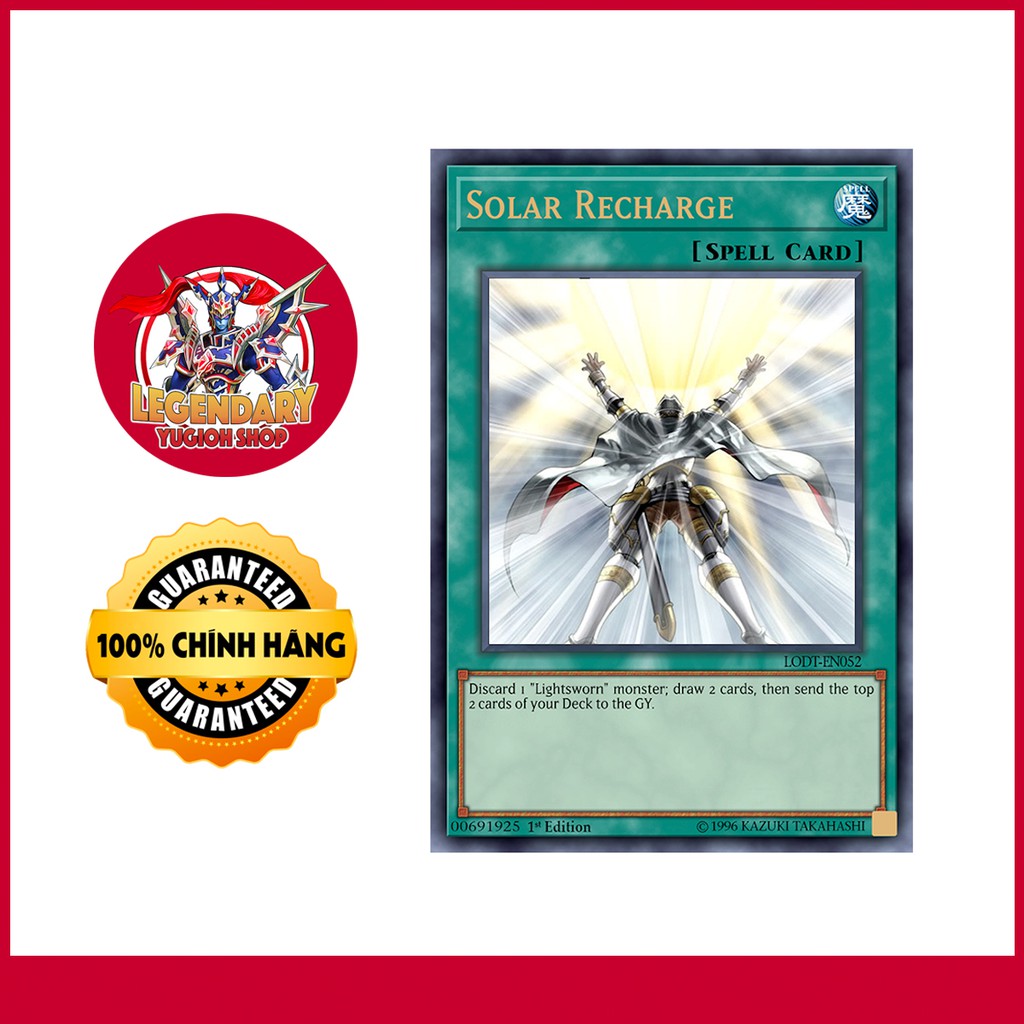 [Thẻ Bài Yugioh Chính Hãng] Solar Recharge
