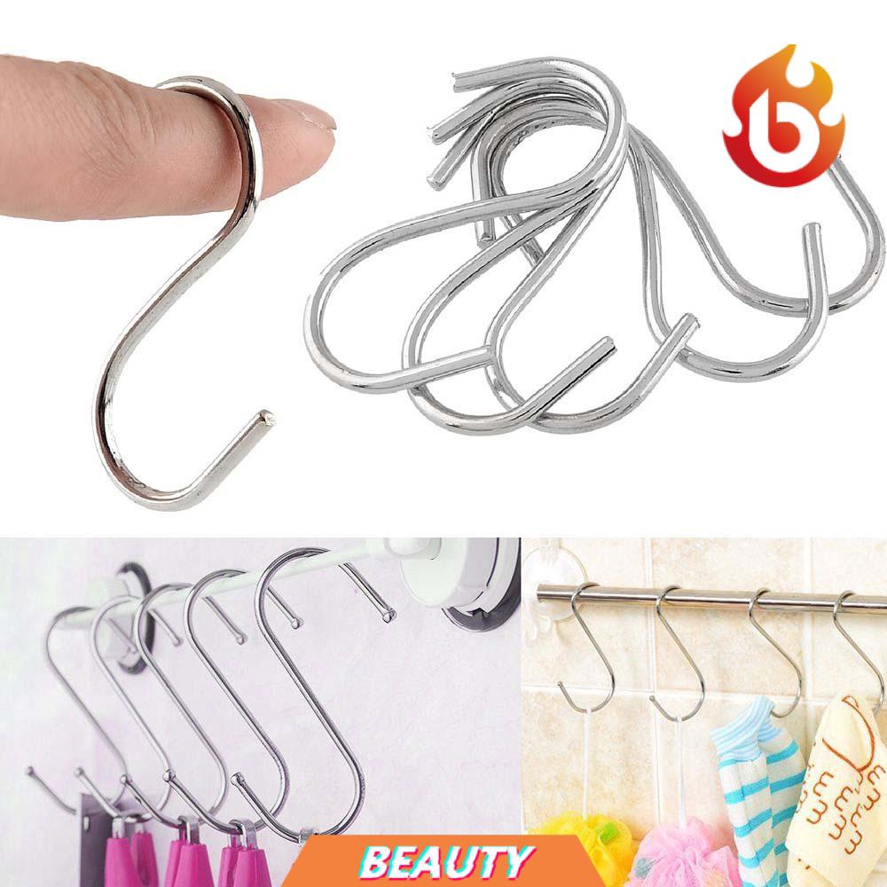 Bộ 5/ 10/ 20 móc treo hình chữ S bằng thép không gỉ tiện lợi