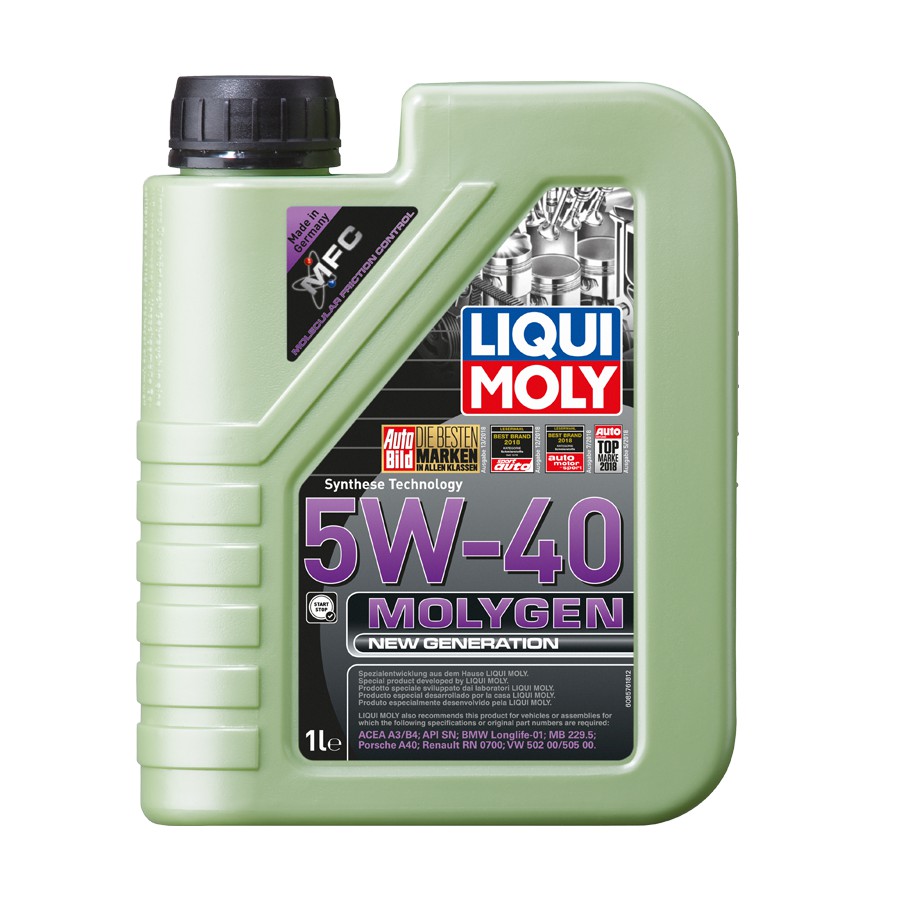 Nhớt Xe Tay Ga Liqui Moly MolyGen 5W30, 5W40