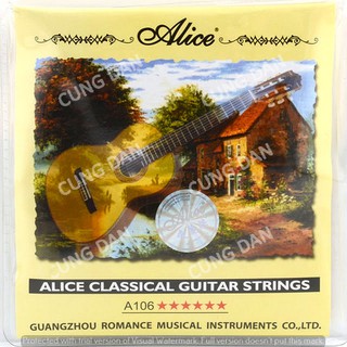 Dây đàn nylon guitar classic ALICE A106