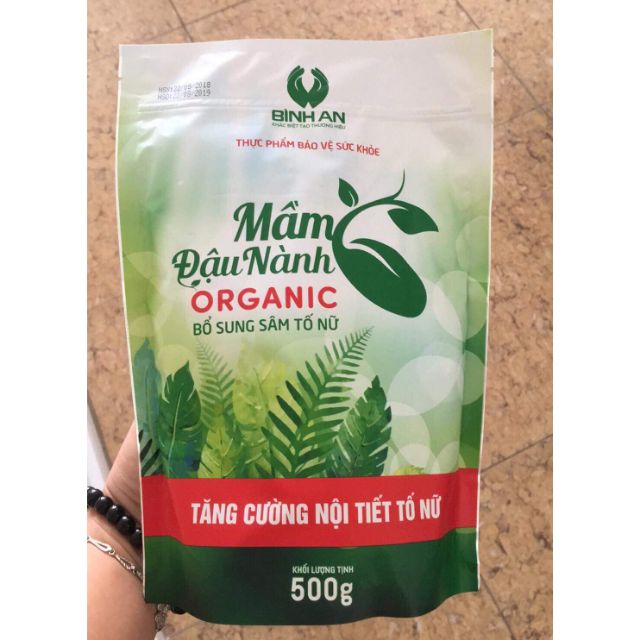 Mầm đậu nành organic