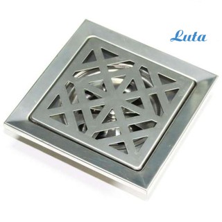 Ga thoát sàn Inox PE-330 (15x15), phi 60, kiểu dáng thông dụng, thoát nước nhanh, không lo gỉ sét
