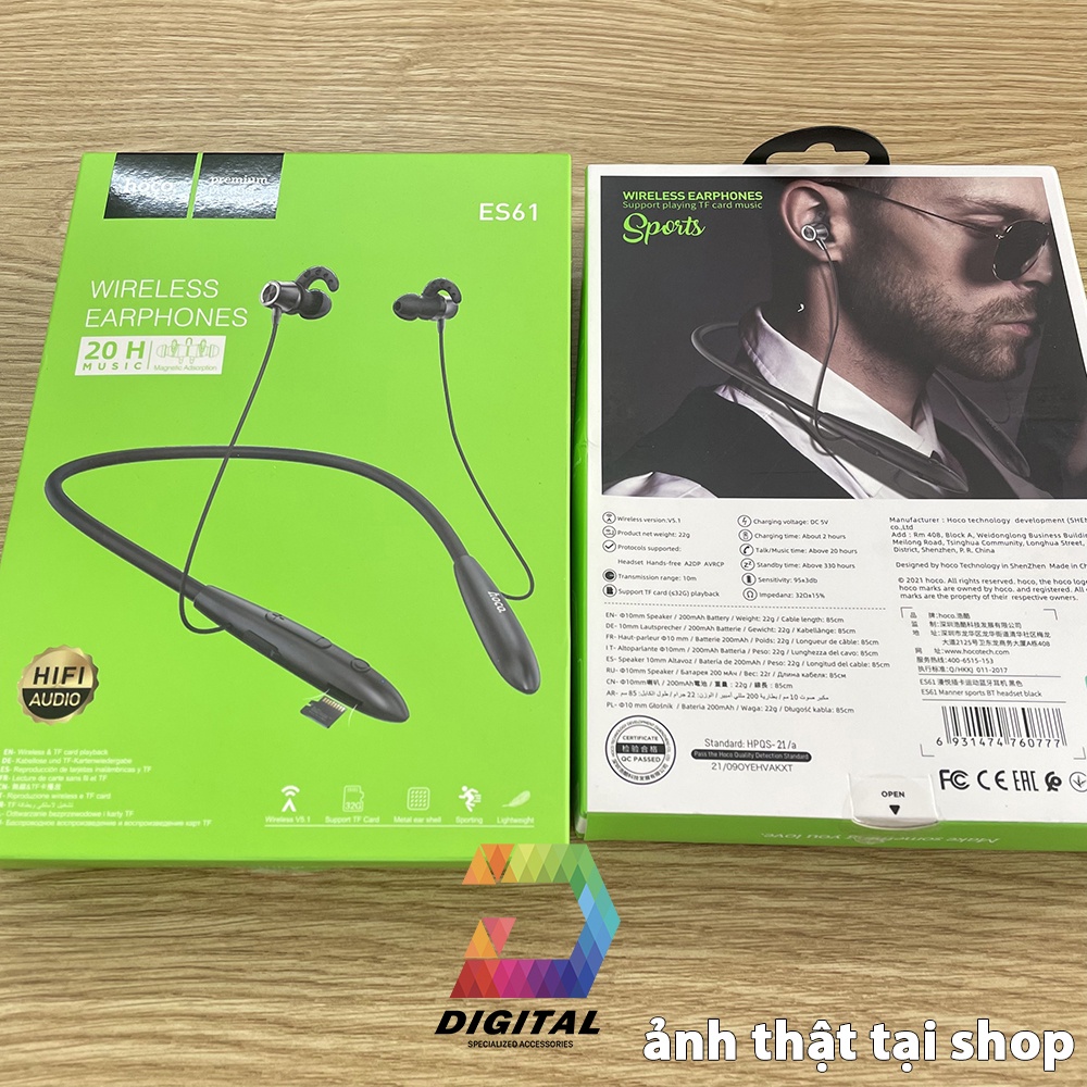 Tai Nghe Bluetooth Thể Thao Hoco ES61 Chính Hãng
