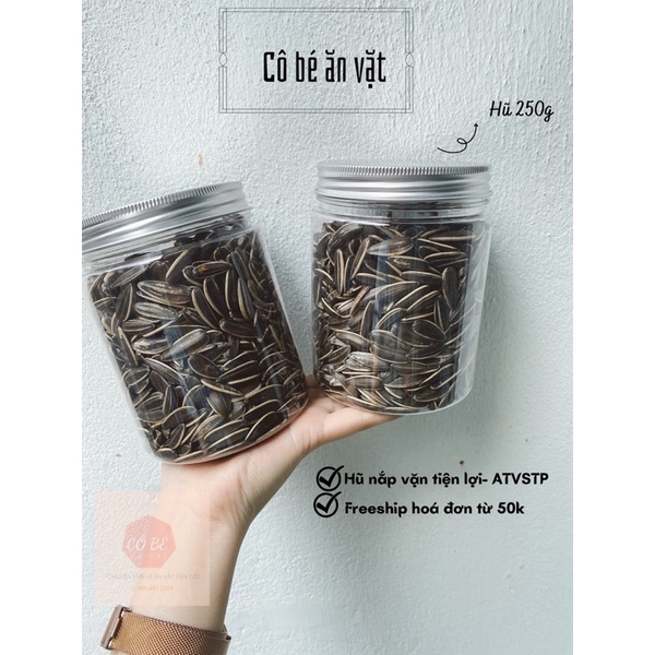 HẠT HƯỚNG DƯƠNG HŨ NẮP NHÔM 250G