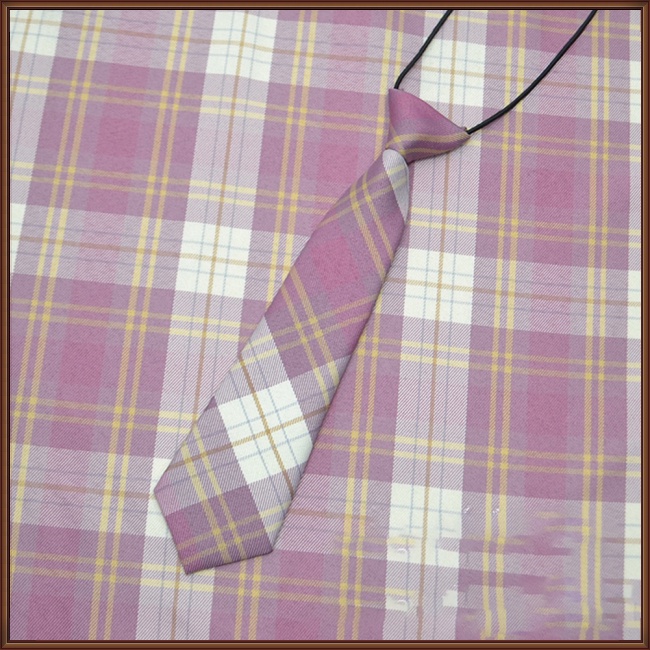 Cà Vạt 28cm Họa Tiết Caro Thời Trang Cho Nam Nữ