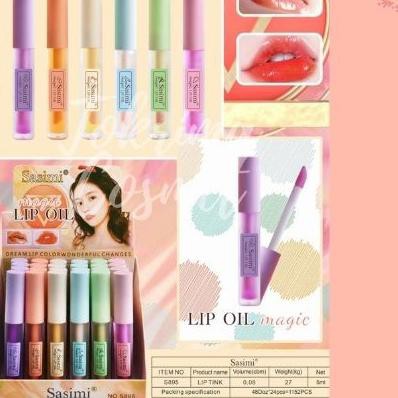 (Hàng Mới Về) Son Bóng Dưỡng Ẩm Môi Nhiều Màu Mã 491 (Dozens) Son Bóng Sasimi Code-495.