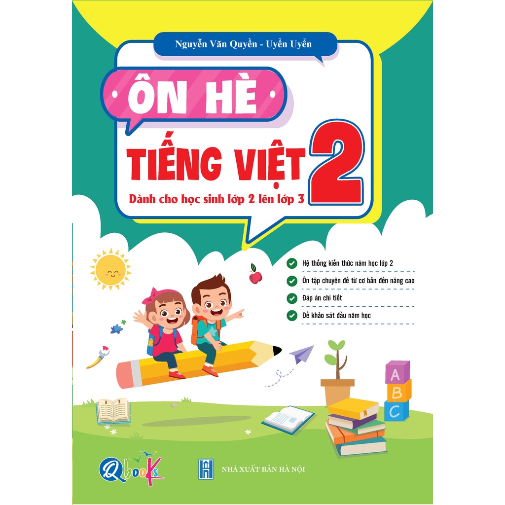 Sách - Combo Ôn Hè Toán và Tiếng Việt 1 - Chương Trình Mới - Dành cho học sinh lớp 2 lên 3 (2 cuốn)