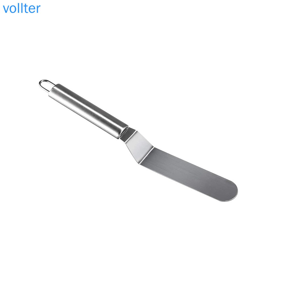 Thìa Cắt Bánh Kem Trang Trí Bằng Thép Không Gỉ Có Tay Cầm Kích Thước 6&quot;