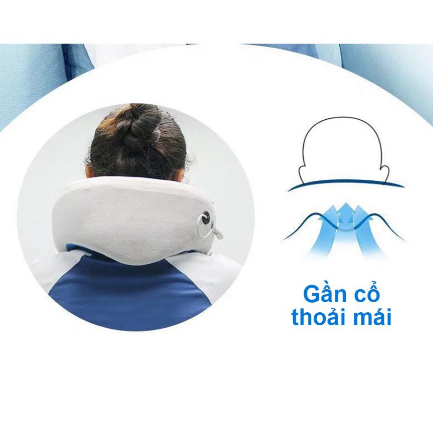 Giá Hot Gối Massage, Gối Massage Cổ Chữ U - Giảm Nhức Mỏi, Cơ Thể Khỏe Mạnh, Giúp Ngủ Ngon Giấc. Bảo Hành Uy Tín